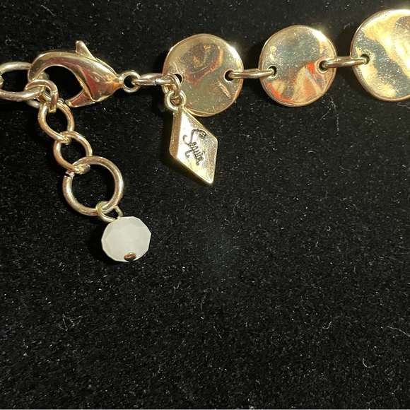 Sequin Silver Necklace - Picture 4 of 5